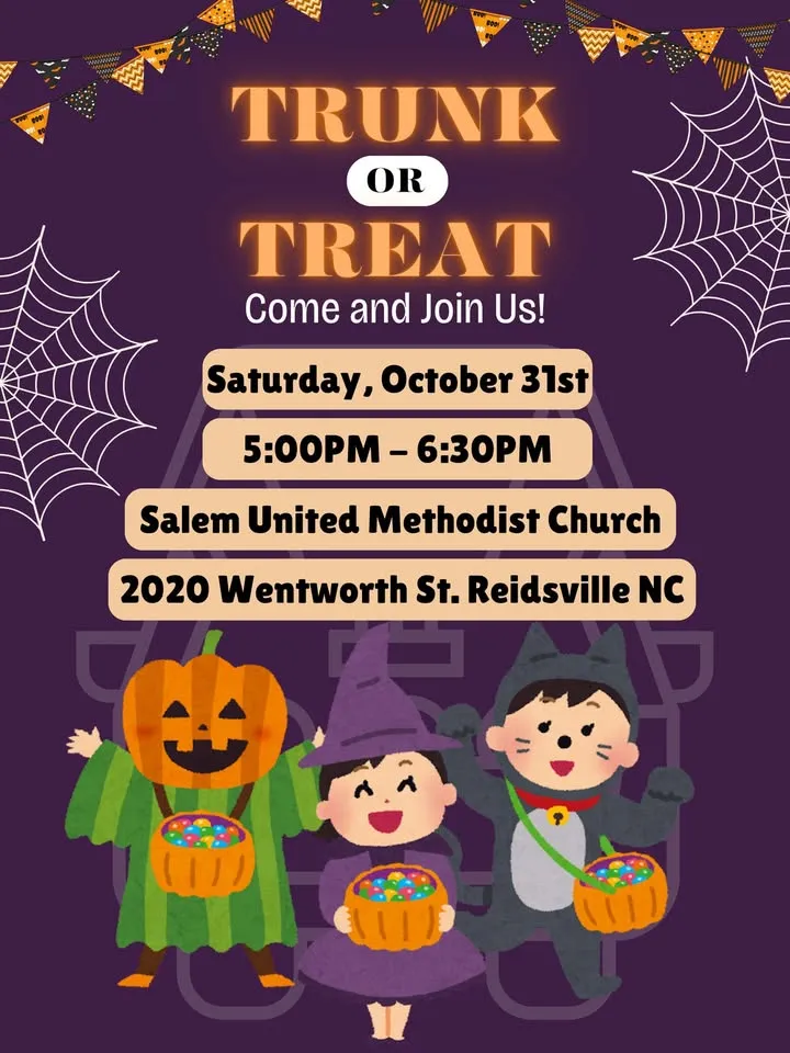 Trunk or Treat at Salem UMC