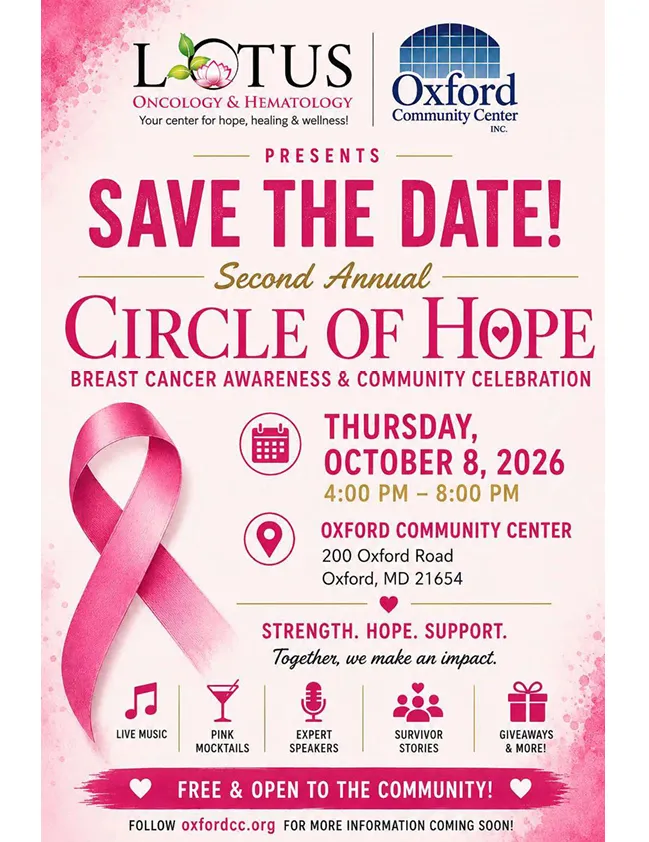 2nd Annual Circle of Hope Breast Cancer Awareness and Community Celebration