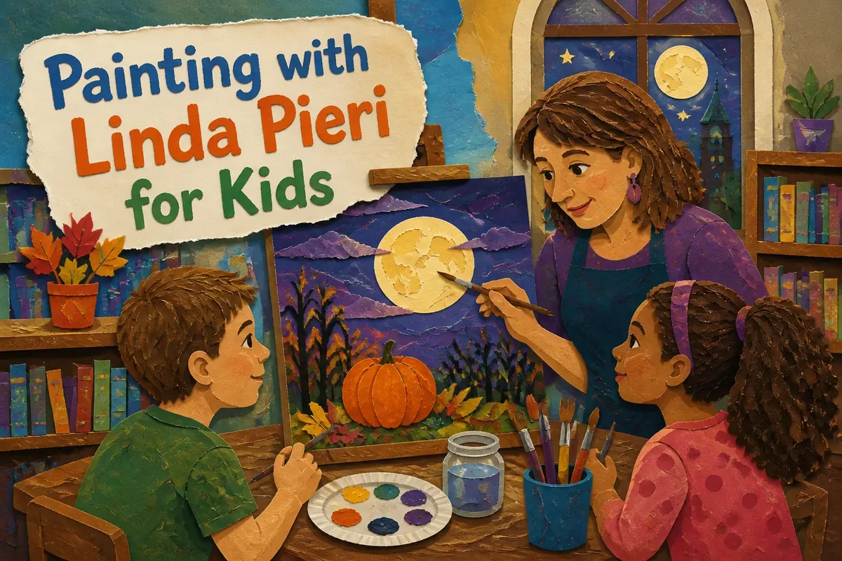 Painting with Linda Pieri for Kids