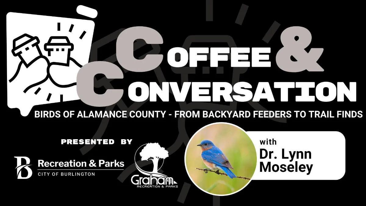 Coffee & Conversation: Birds of Alamance County - From Backyard Feeders to Trail Finds