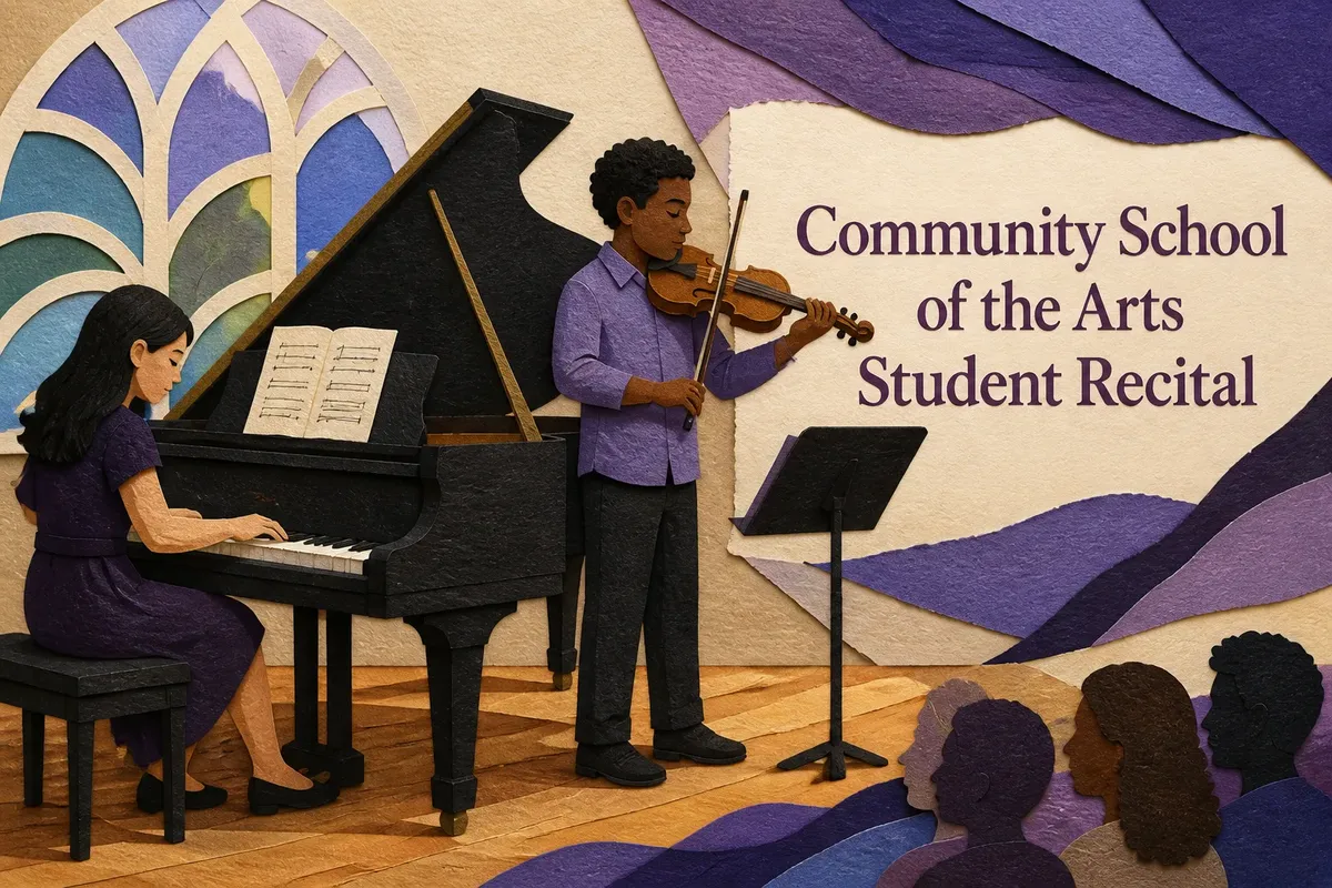 Community School of the Arts Student Recital