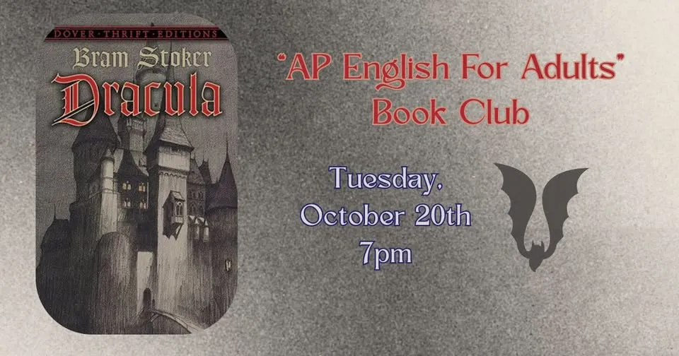 "AP English for Adults" October Book Club