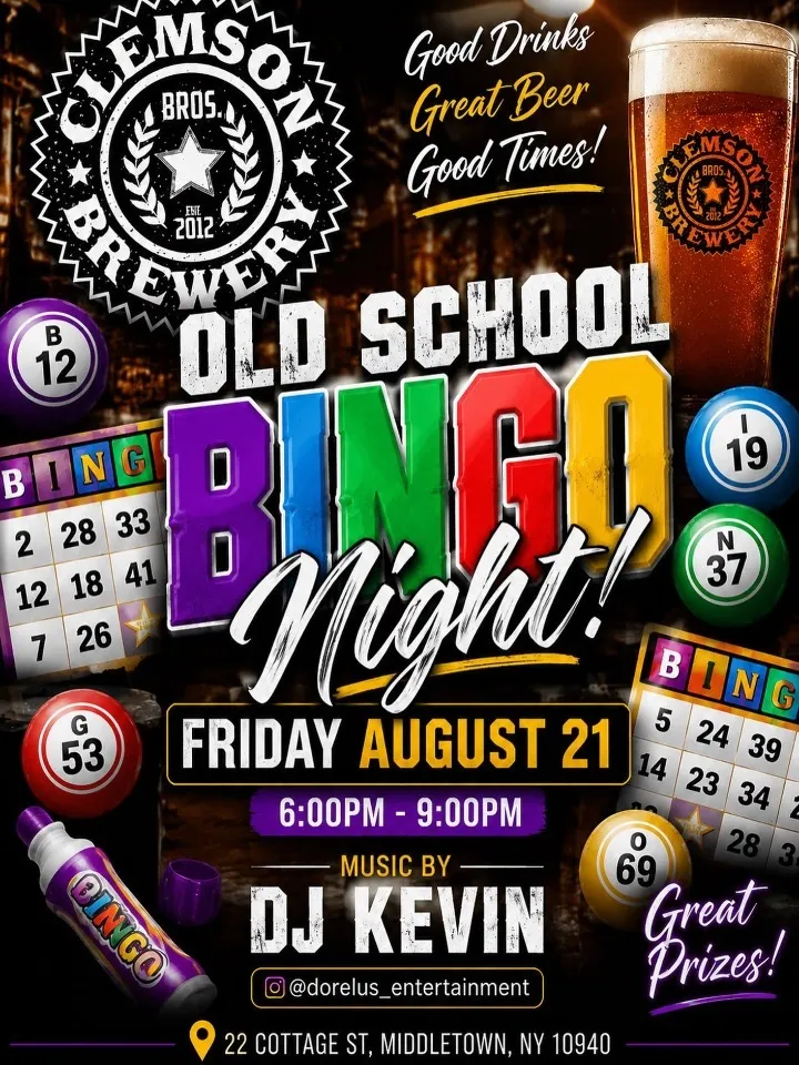Old School Bingo Night