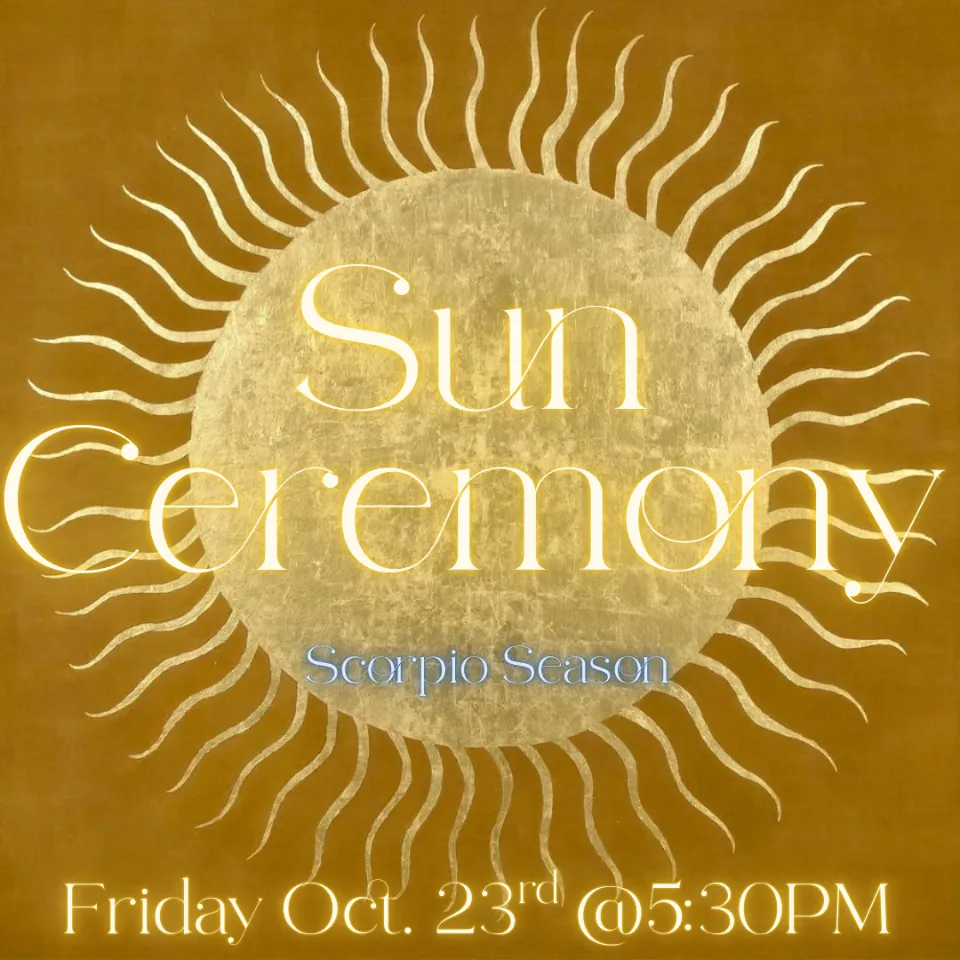 Scorpio Sun Ceremony