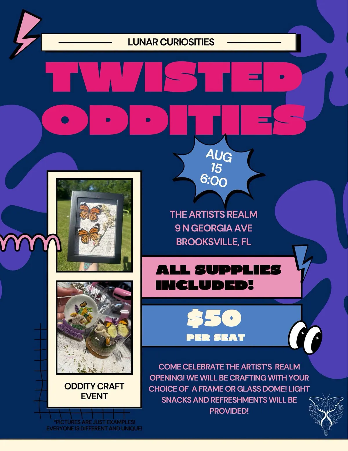 Twisted Oddities at The Artist's Realm