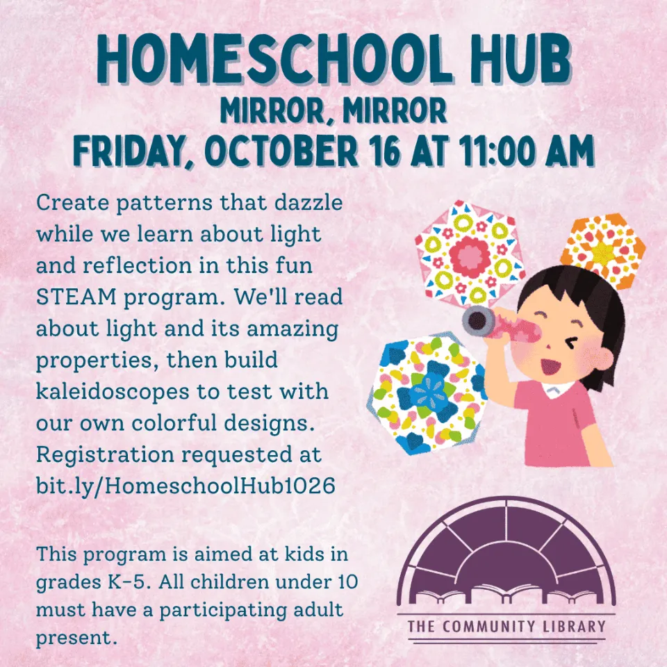 Homeschool Hub: Mirror, Mirror