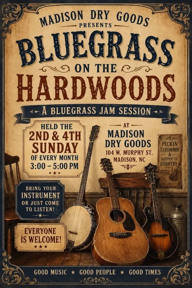 Bluegrass on the Hardwoods - A Bluegrass Jam Session