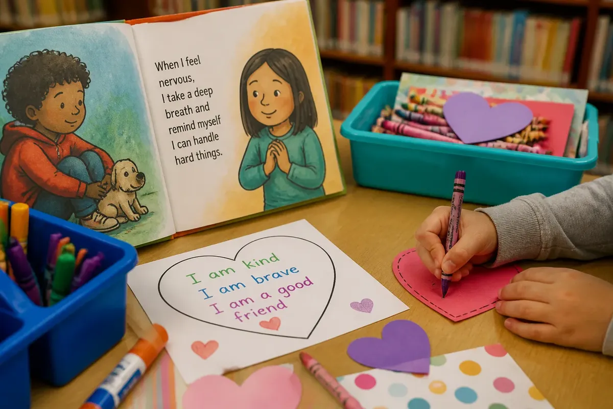 Social Emotional Learning Story and Craft Time