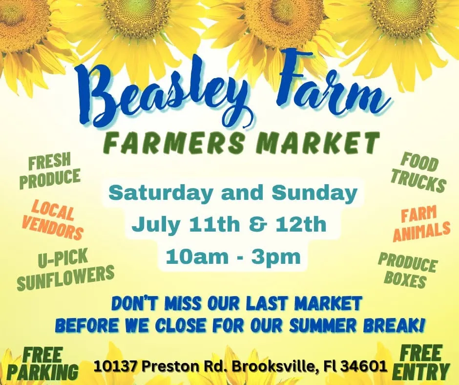 Beasley Farm July Market