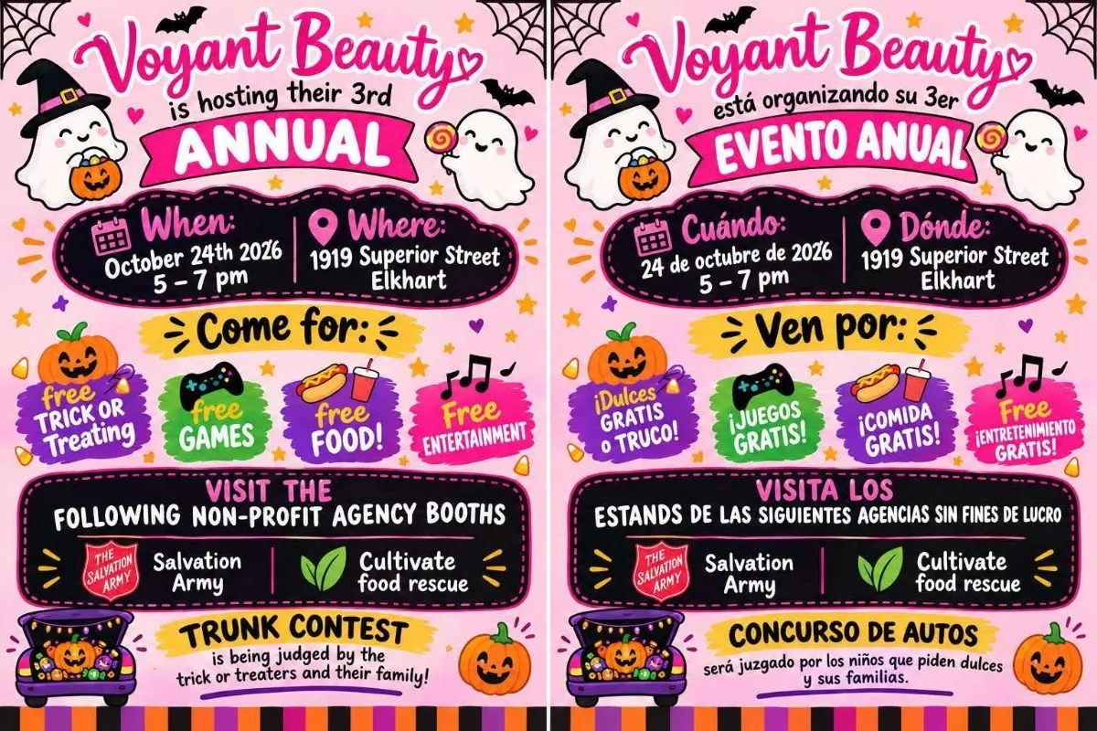 Voyant Beauty 3rd Annual Trunk or Treat