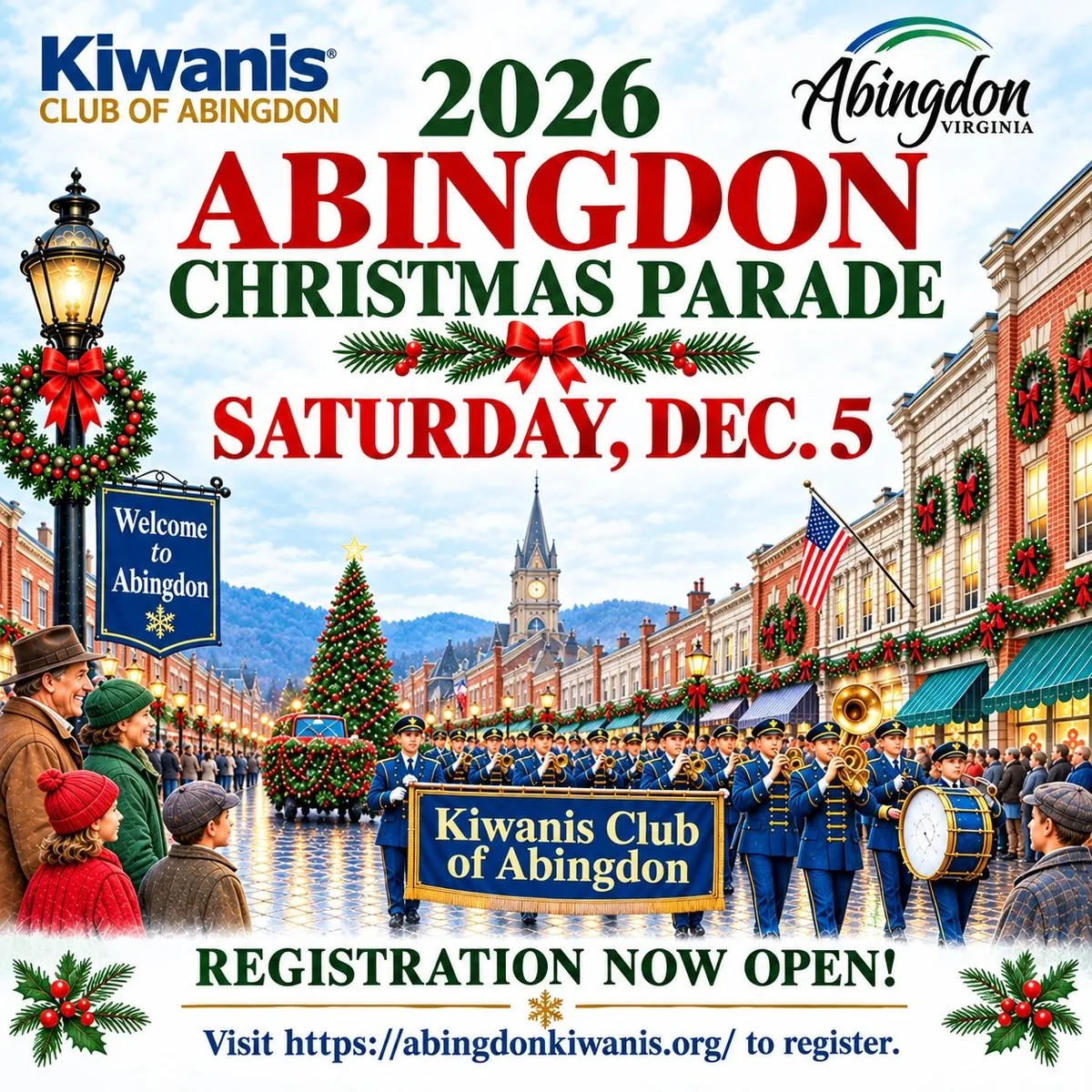 59th Annual Abingdon Kiwanis Christmas Parade