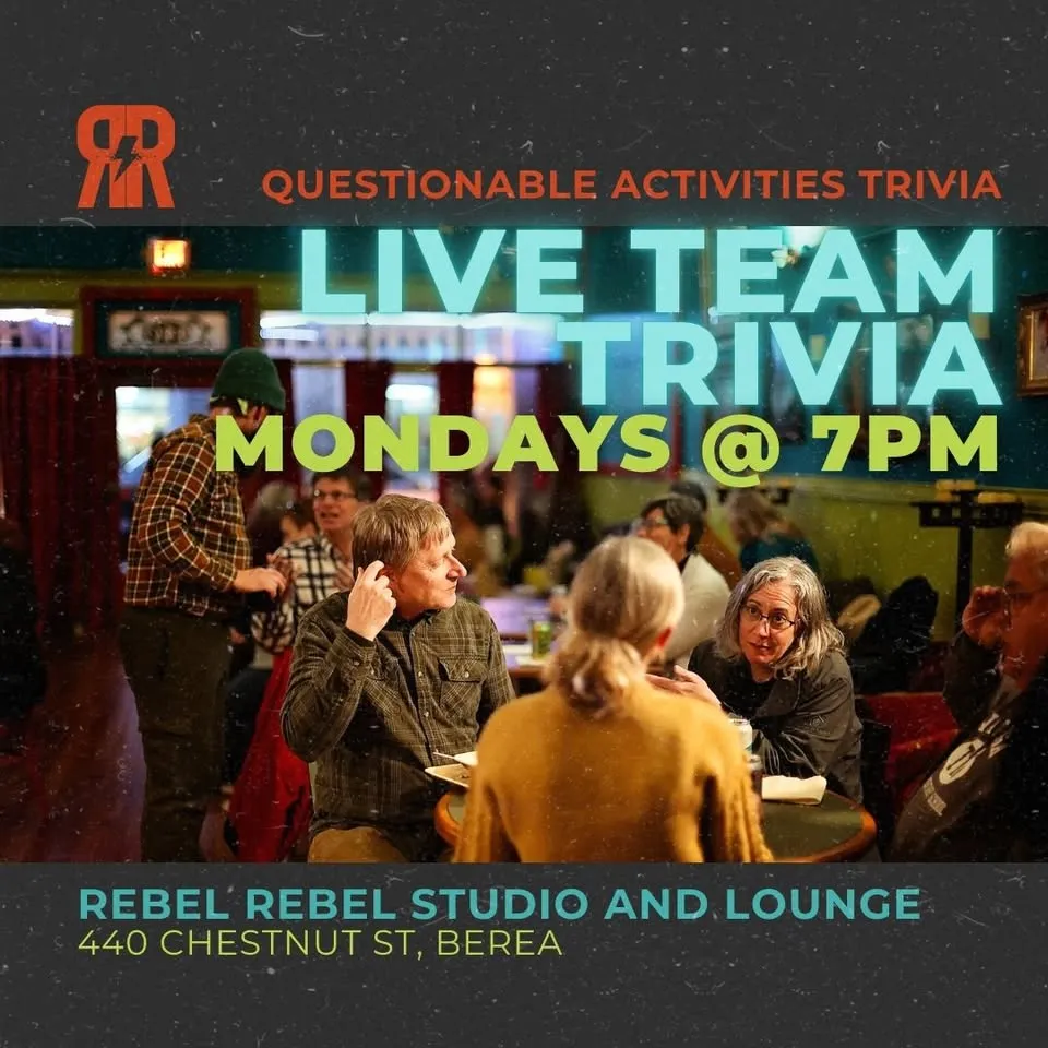 Berea's Monday Trivia at Rebel