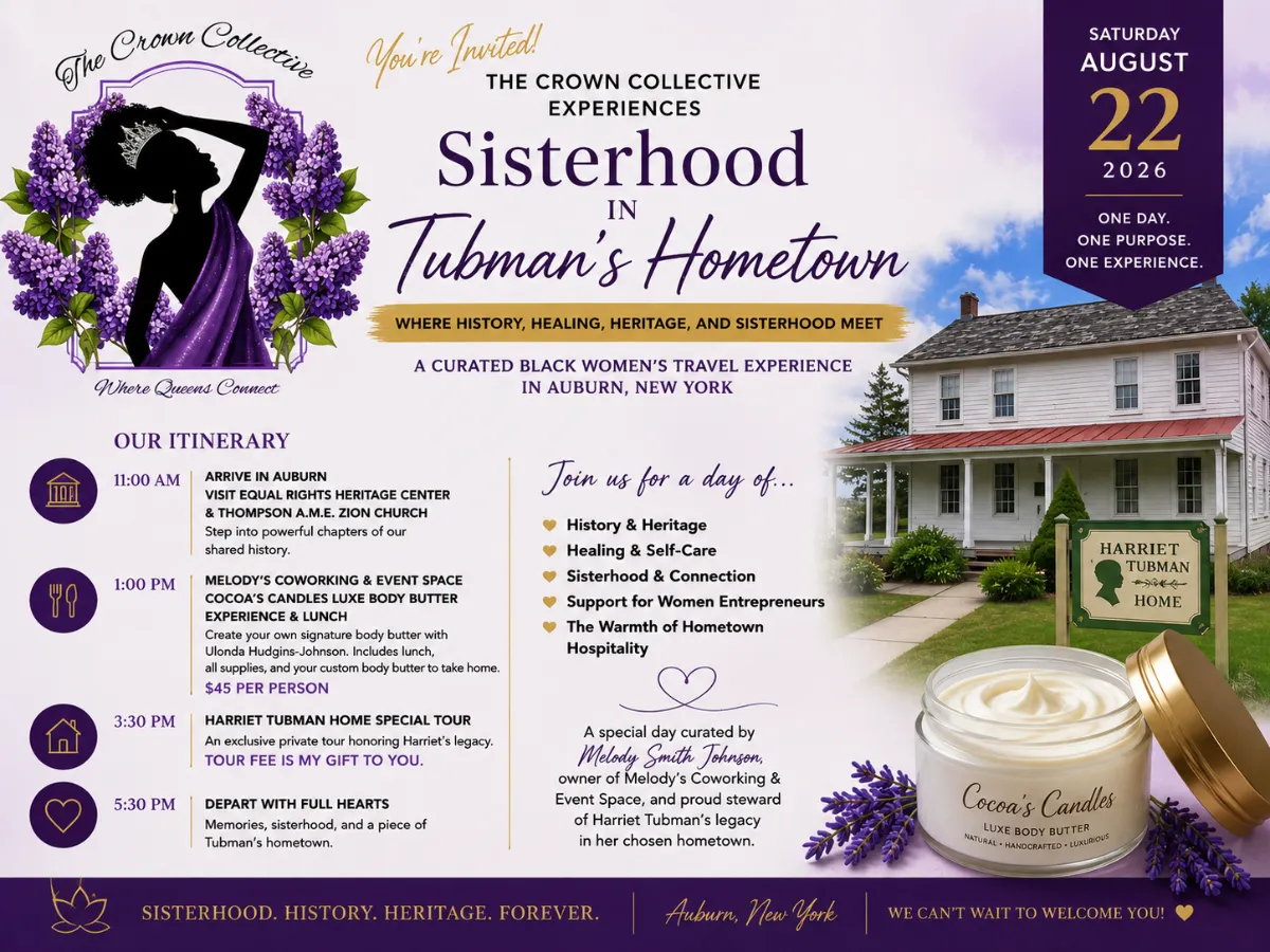 Sisterhood in Tubman's Hometown.