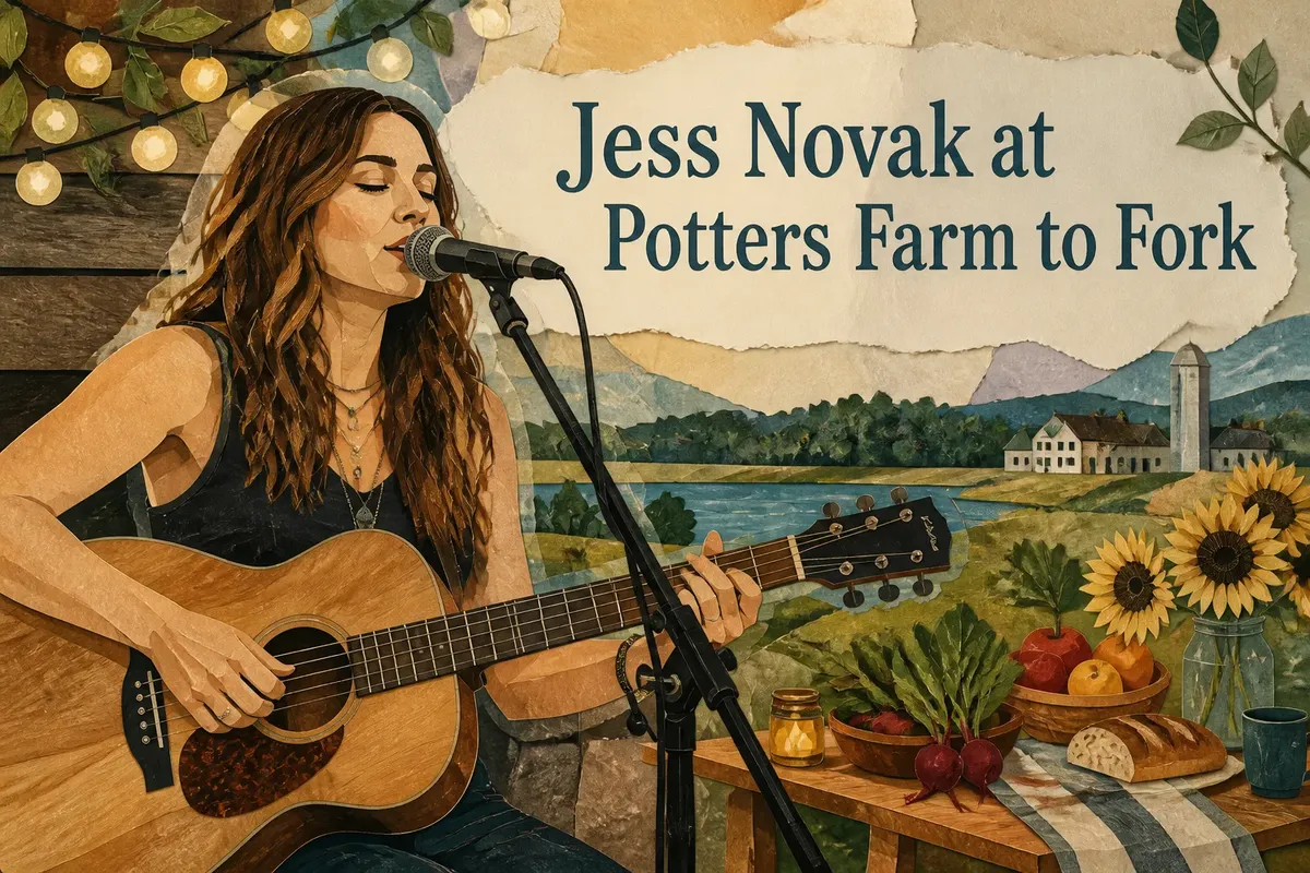 Jess Novak at Potters Farm to Fork
