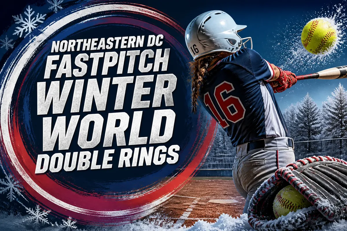 NORTHEASTERN DC FASTPITCH WINTER WORLD DOUBLE RINGS