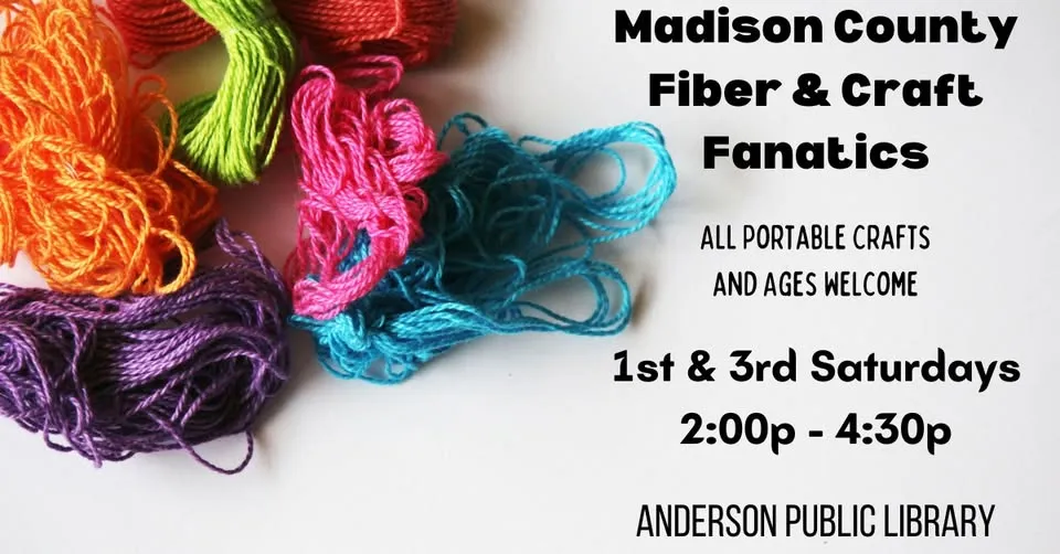 Fiber & Craft Fanatics at the Library