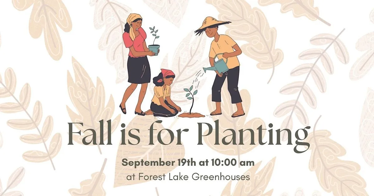 Fall is for Planting