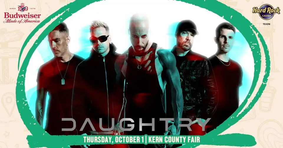 Kern County Fair's Budweiser Pavilion presents Daughtry