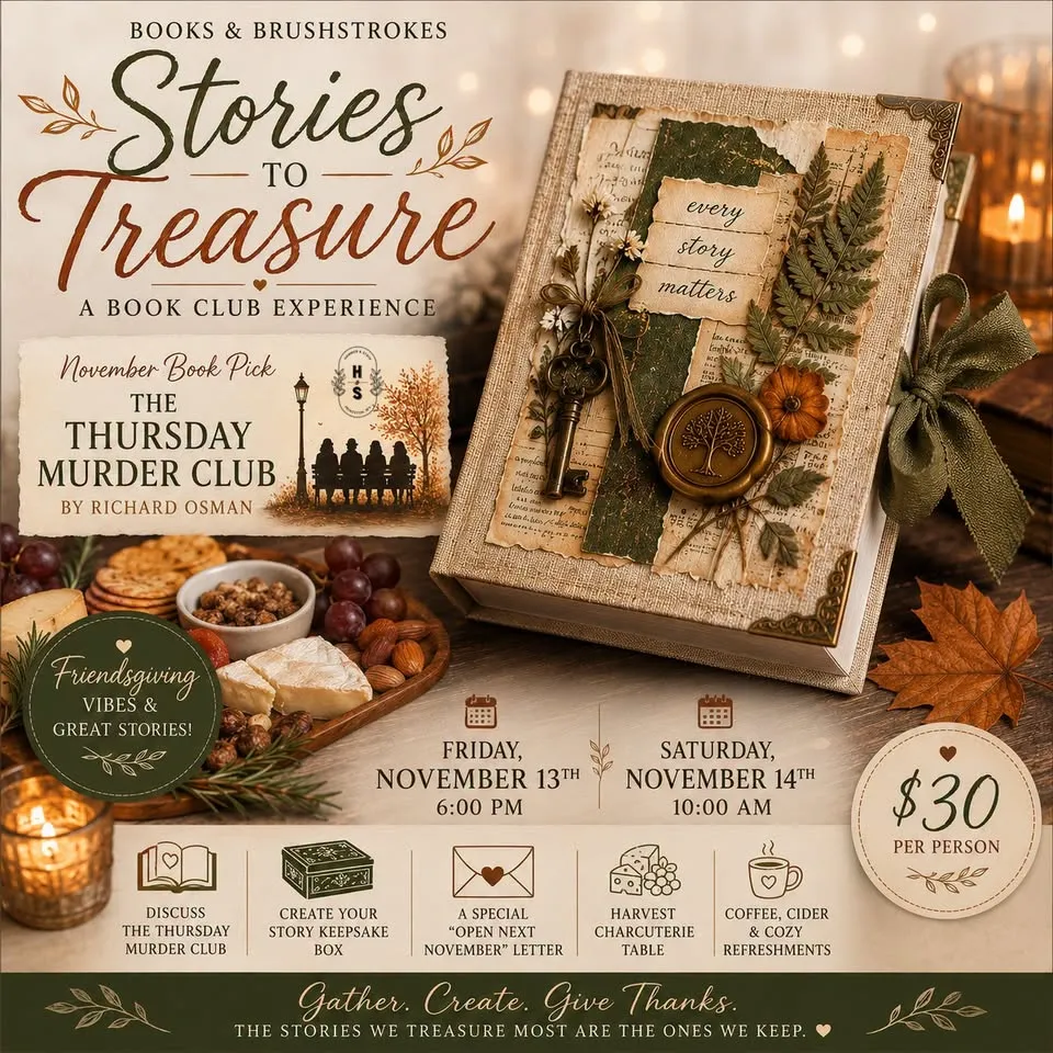 Books & Brushstrokes: November Book Club