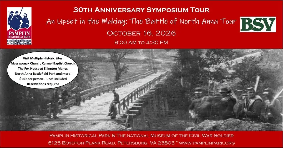 Symposium Optional Tour: The Battle of North Anna