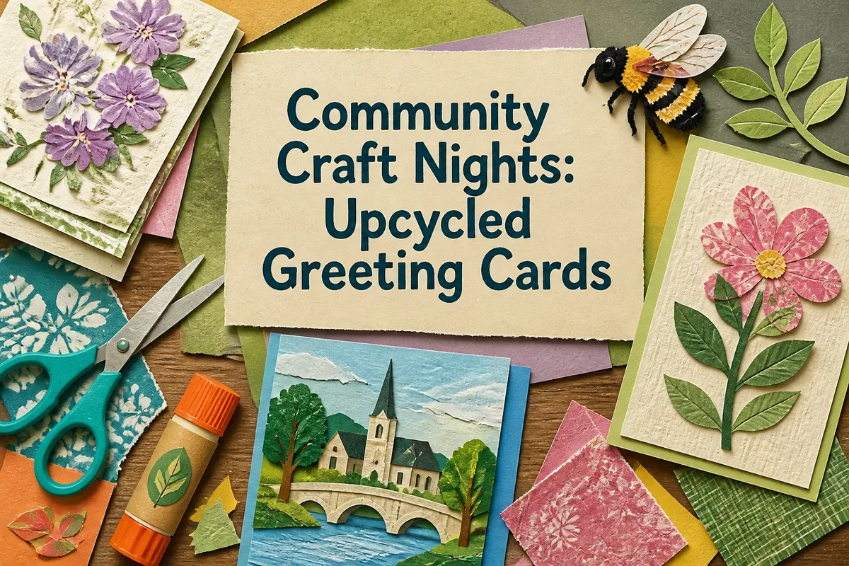 Community Craft Nights: Upcycled Greeting Cards