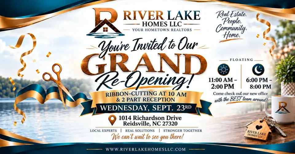 River Lake Homes LLC Ribbon Cutting