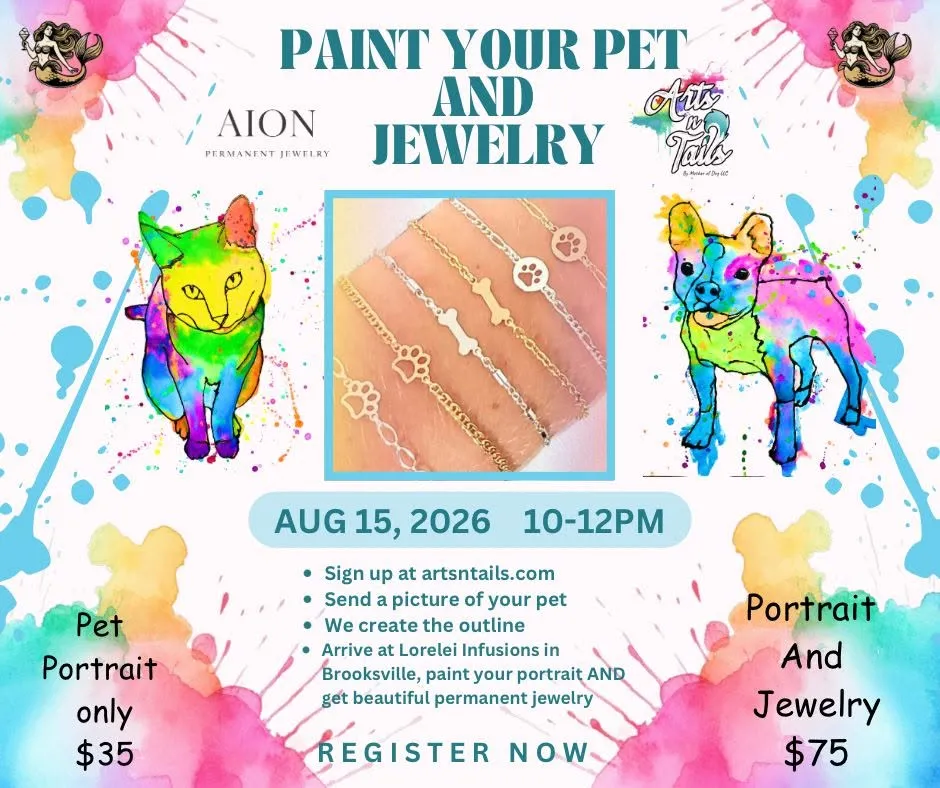 Paint Your Pet & Permanent Jewelry