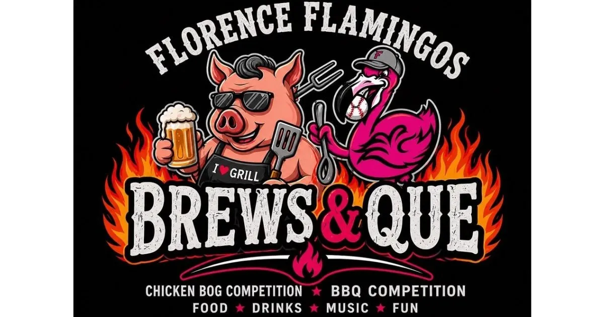 Flamingos Brews & Que