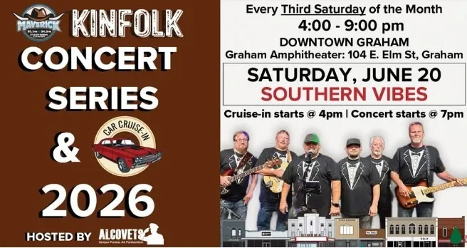 Kinfolk Concert Series and Cruise In