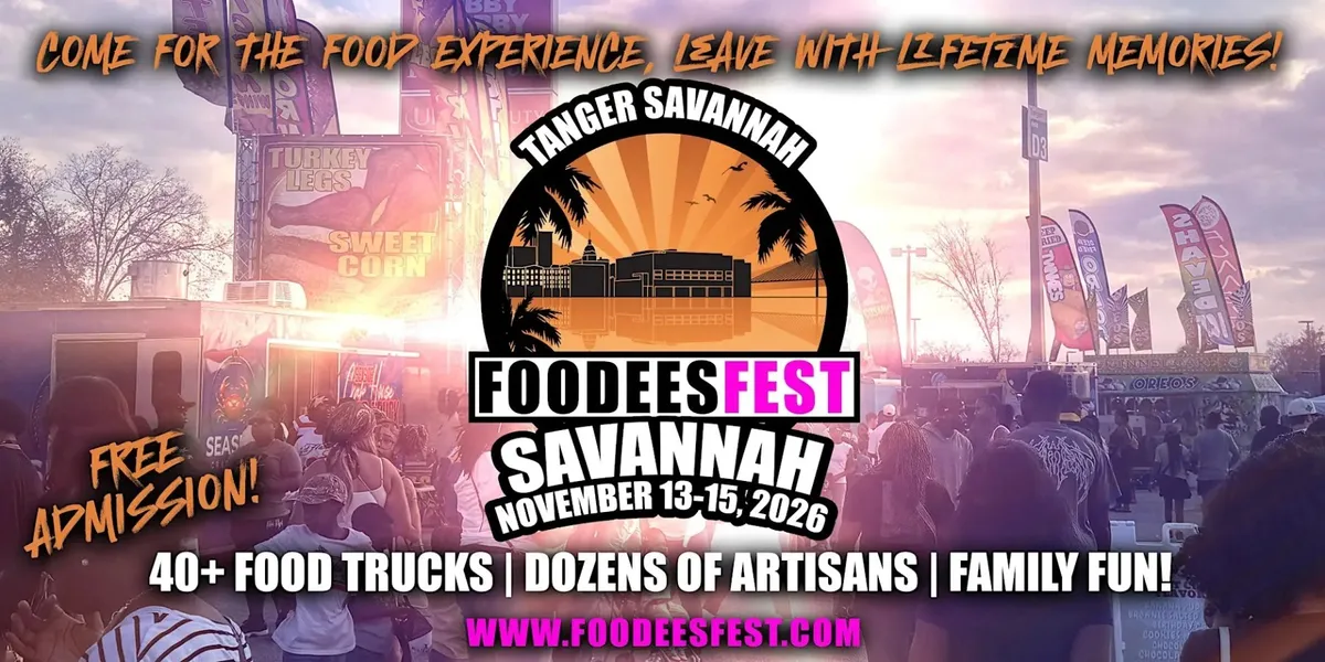 FOODEES FEST IS COMING TO SAVANNAH, GEORGIA