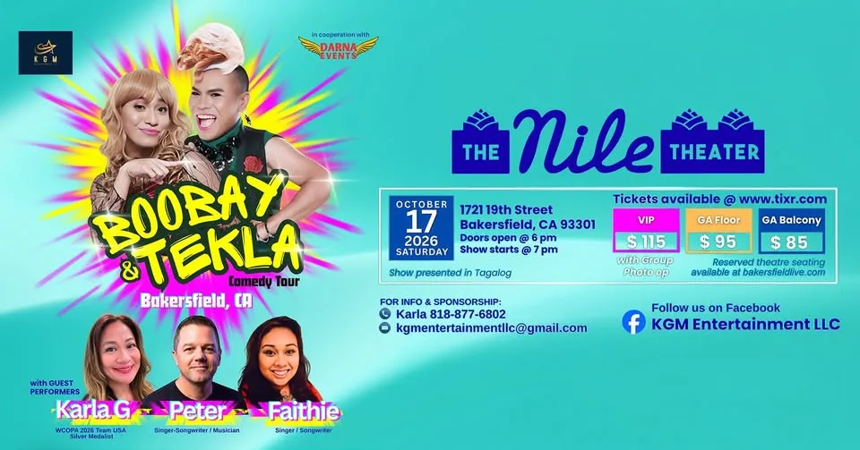 Boobay & Tekla Comedy Tour