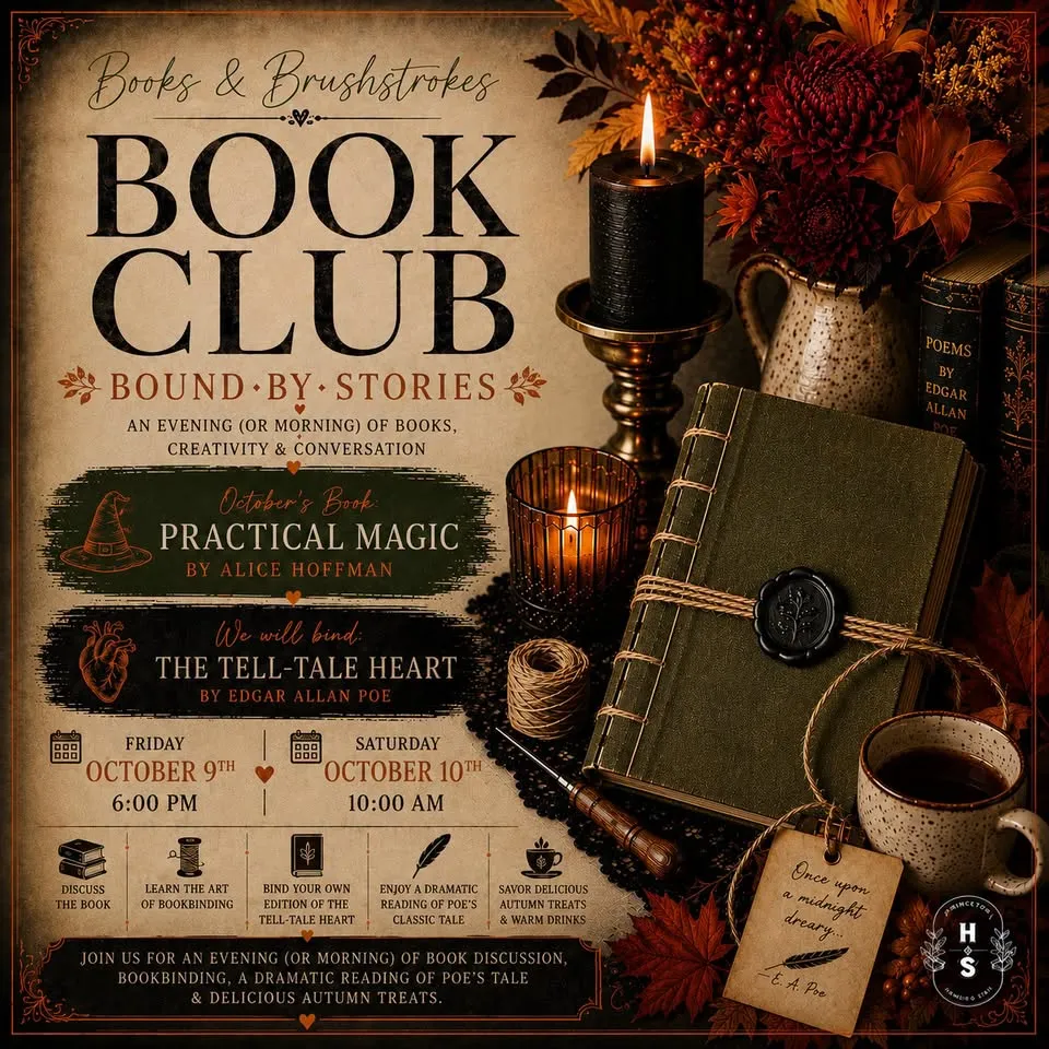 Books & Brushstrokes: October Book Club