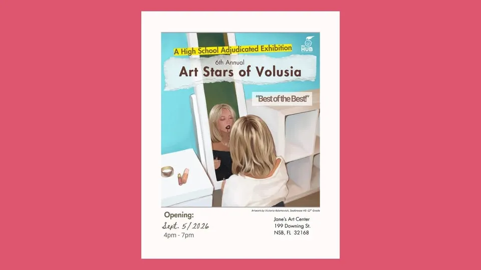 1st Saturday-A High School Adjudicated Exhibition: Art Stars of Volusia
