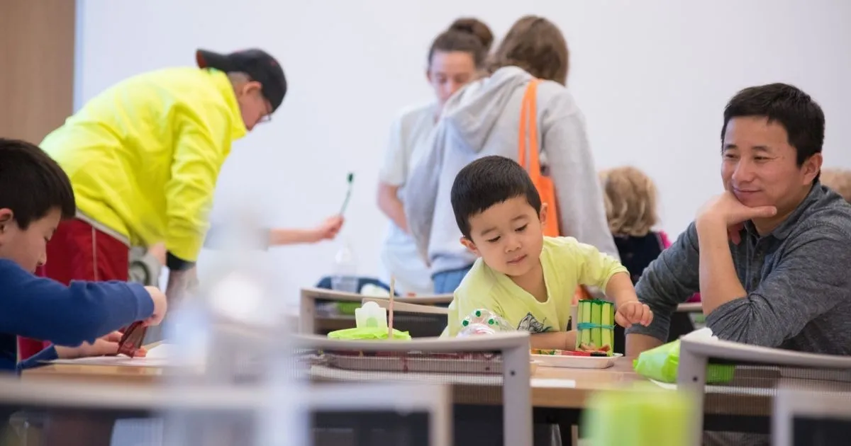 Family Day - Blooms in Art