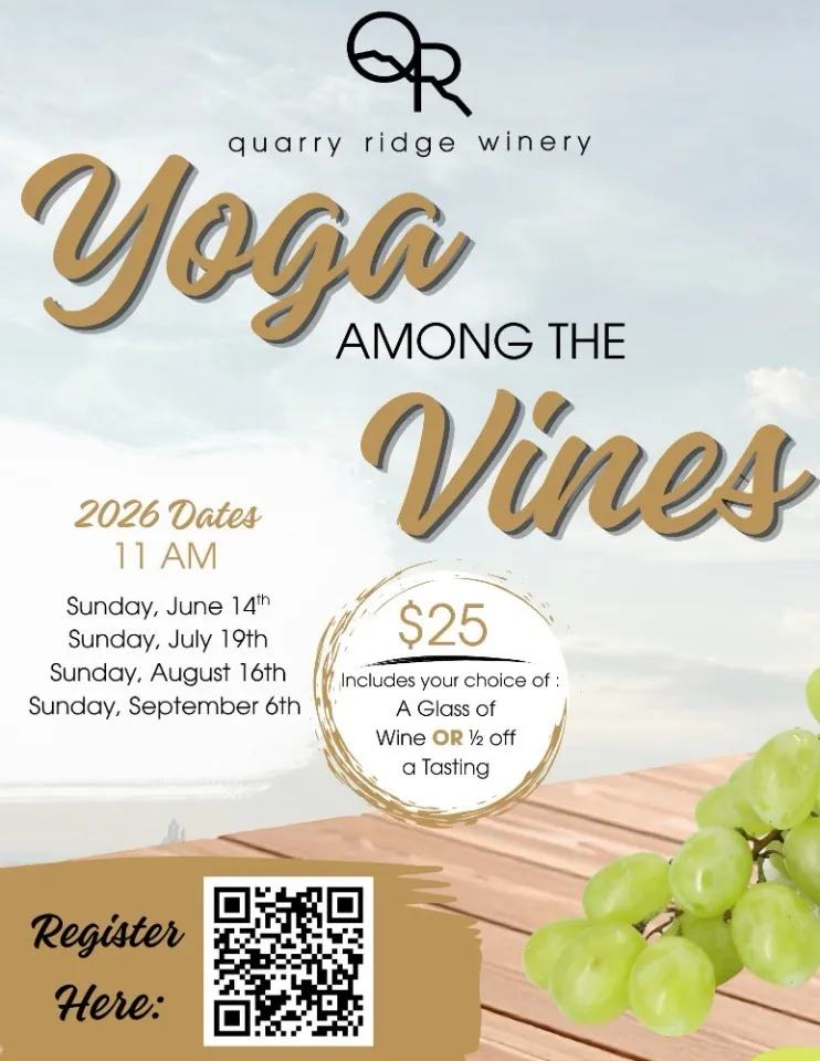Yoga in the Vines