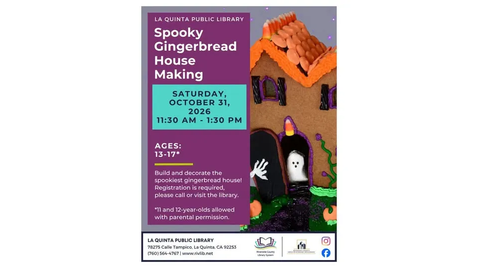 Spooky Gingerbread House Making