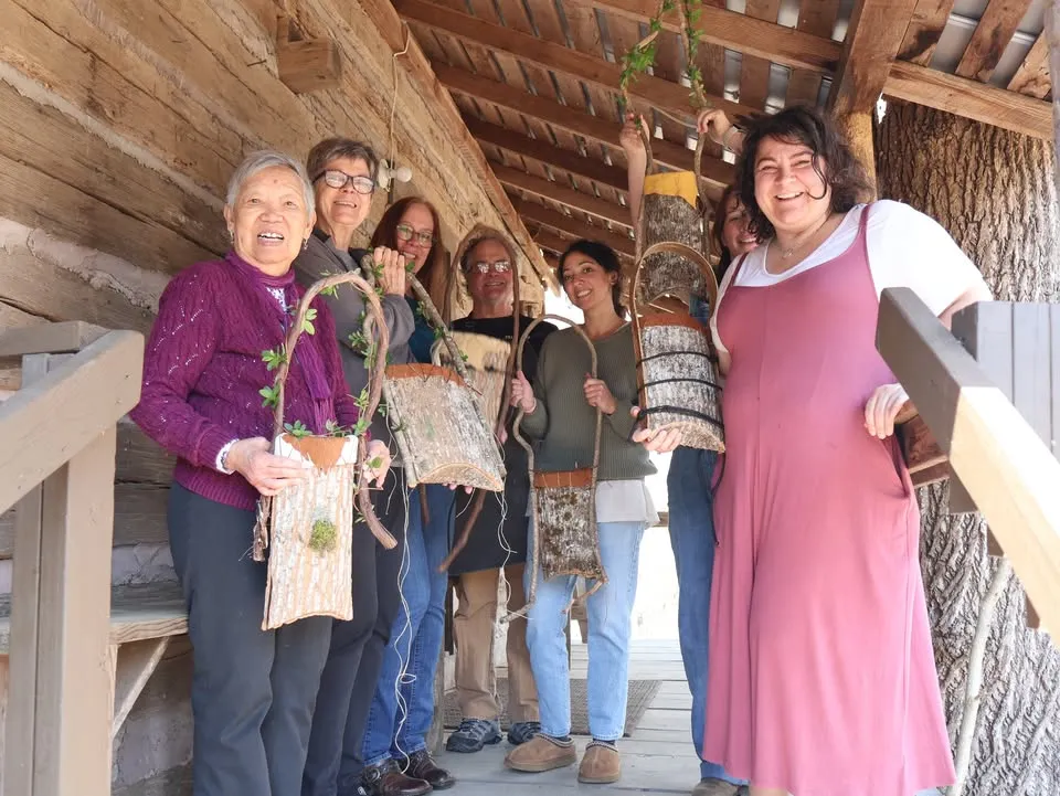 "Build-a-Basket" Poplar Bark Basketmaking with Andrew Lee