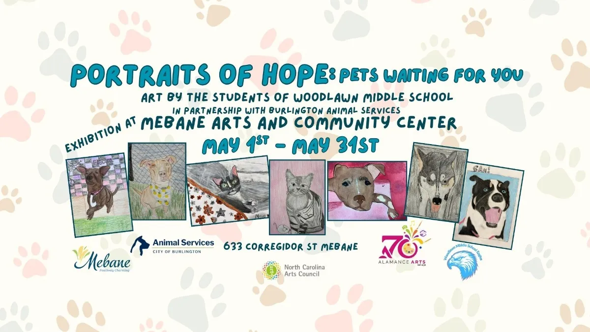 Portraits of Hope - Pet Portrait Exhibit of BAS Adoptable Animals