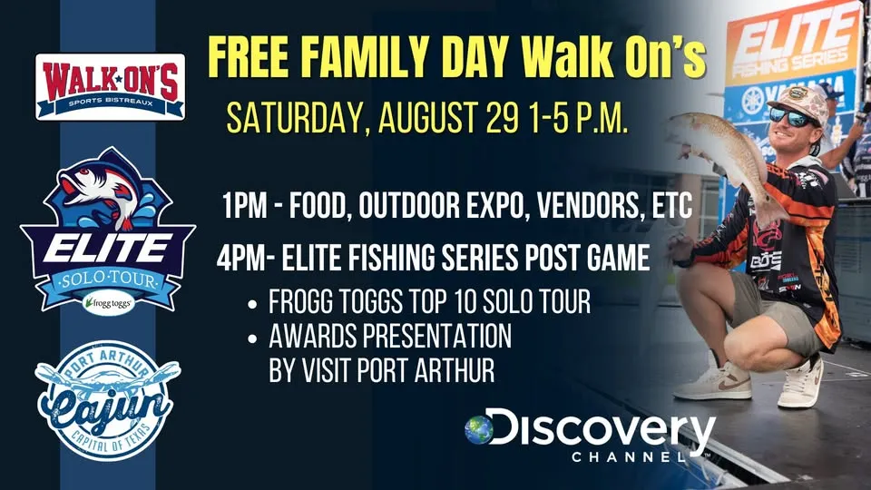 Family Fun Day Elite Fishing Series at Walk On's Port Arthur