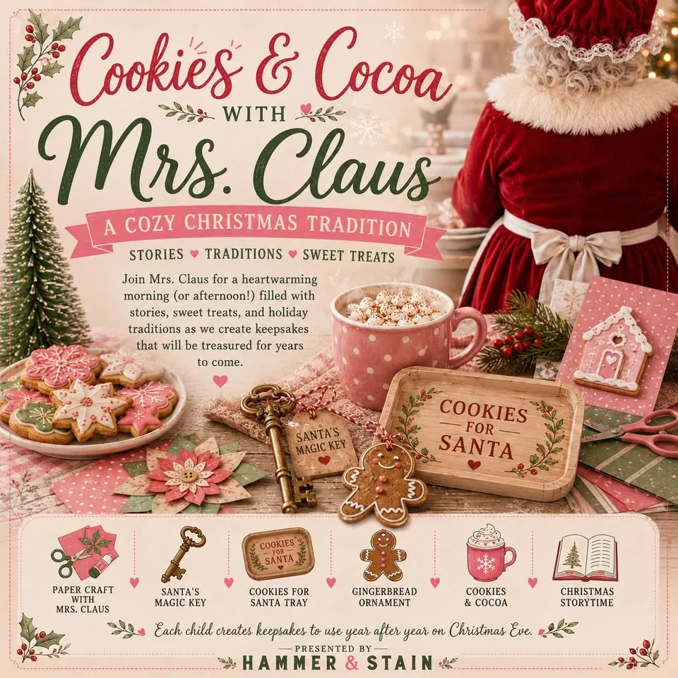 Cookies & Cocoa with Mrs. Claus