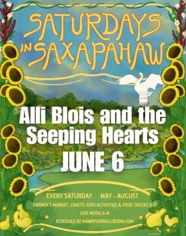 Saturdays in Saxapahaw: Alli Blois and the Seeping Hearts
