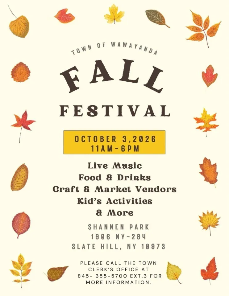 Town of Wawayanda Fall Festival