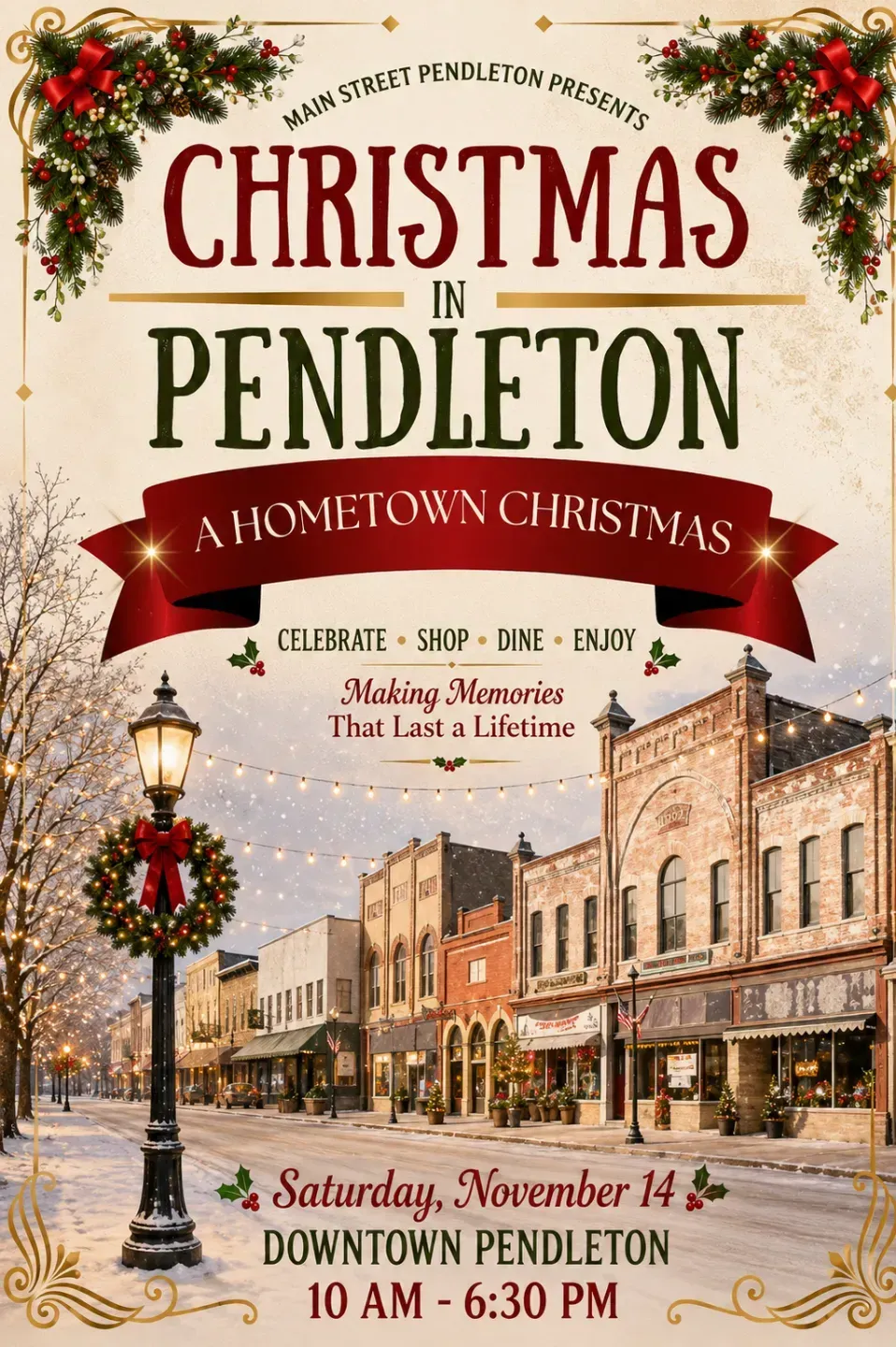 Christmas in Pendleton