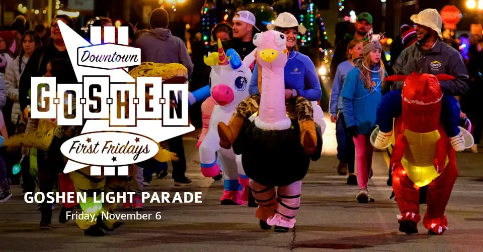 Goshen Light Parade | November First Fridays