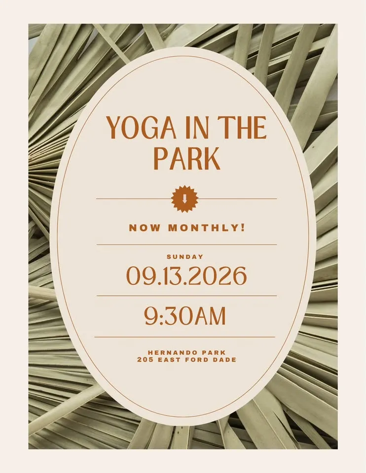 Yoga in Hernando Park