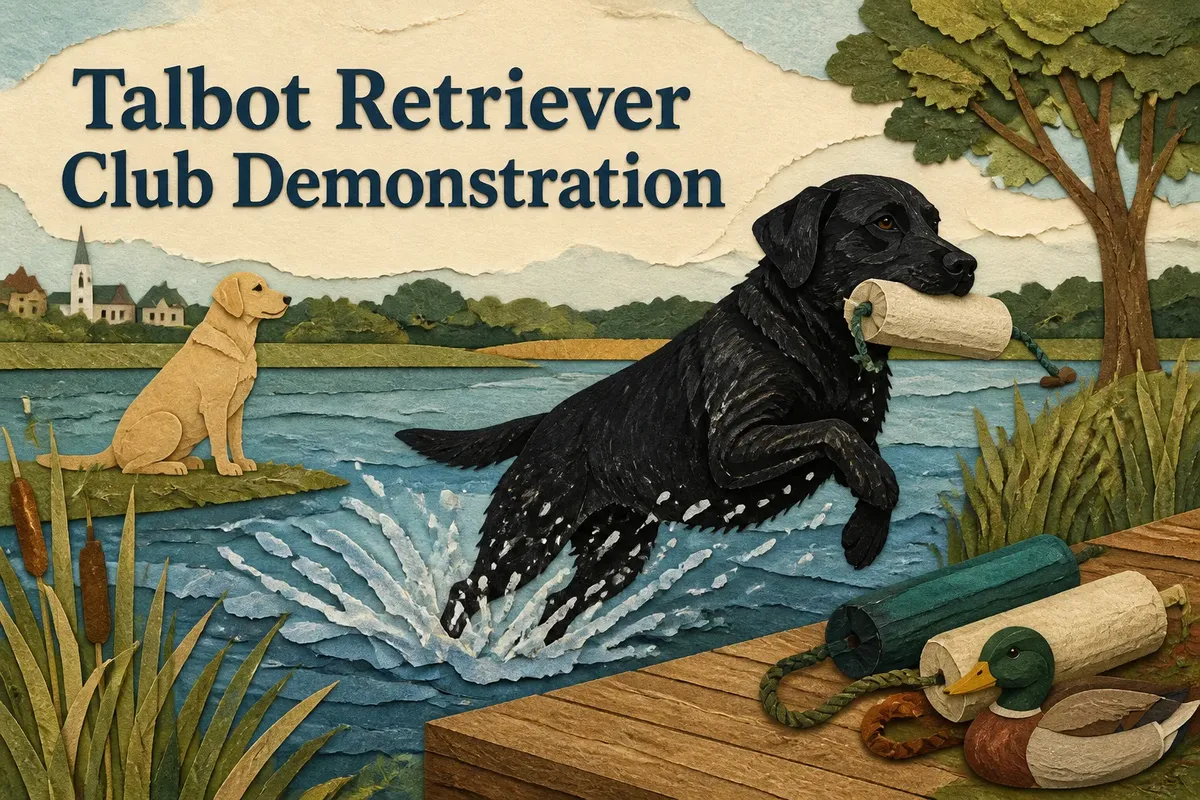 Talbot Retriever Club Demonstration