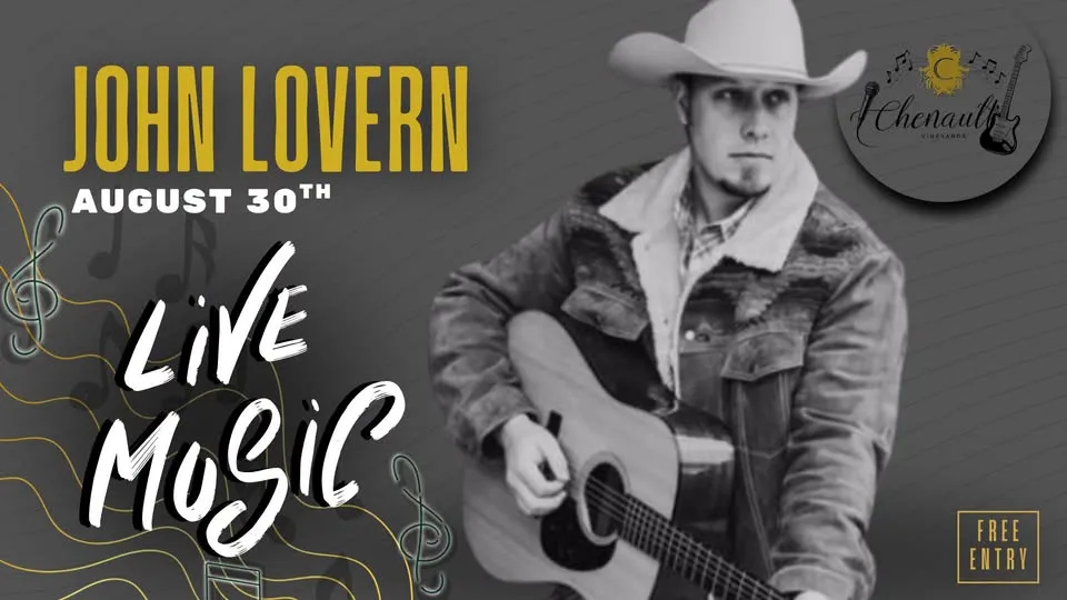 John Lovern LIVE at Chenault Vineyards