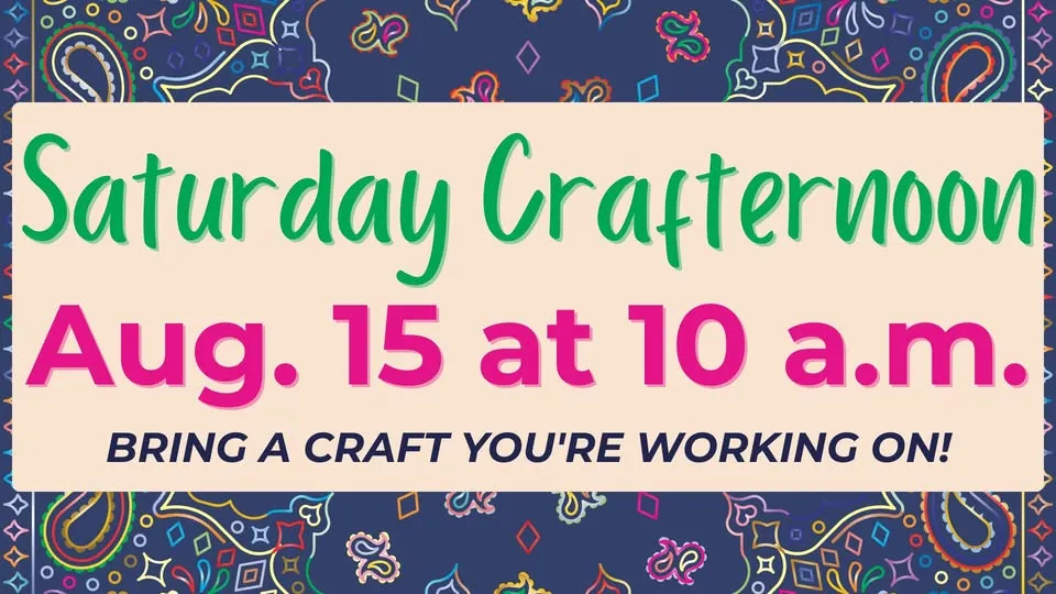 Saturday Crafternoon