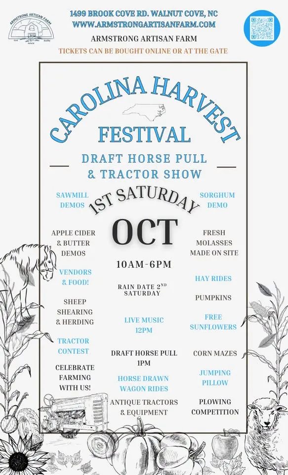 Carolina Harvest Festival & Draft Horse Pull