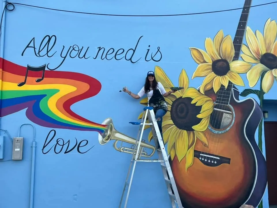 "All You Need is Love" Mural